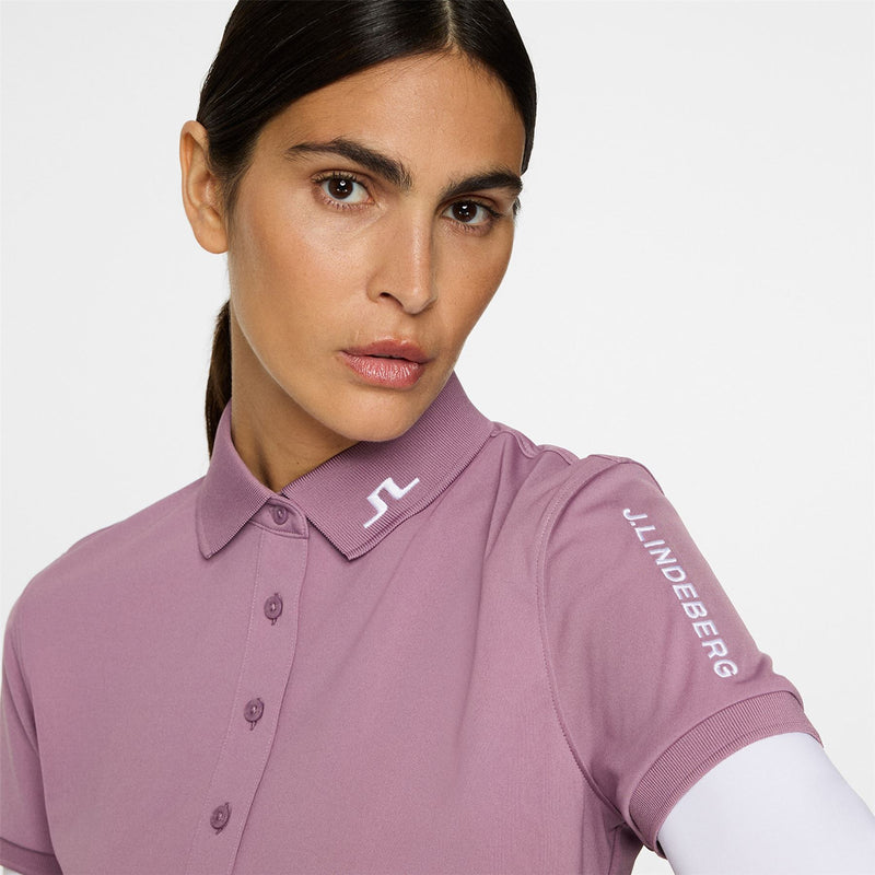 Womens Tour Tech Polo Very Grape
