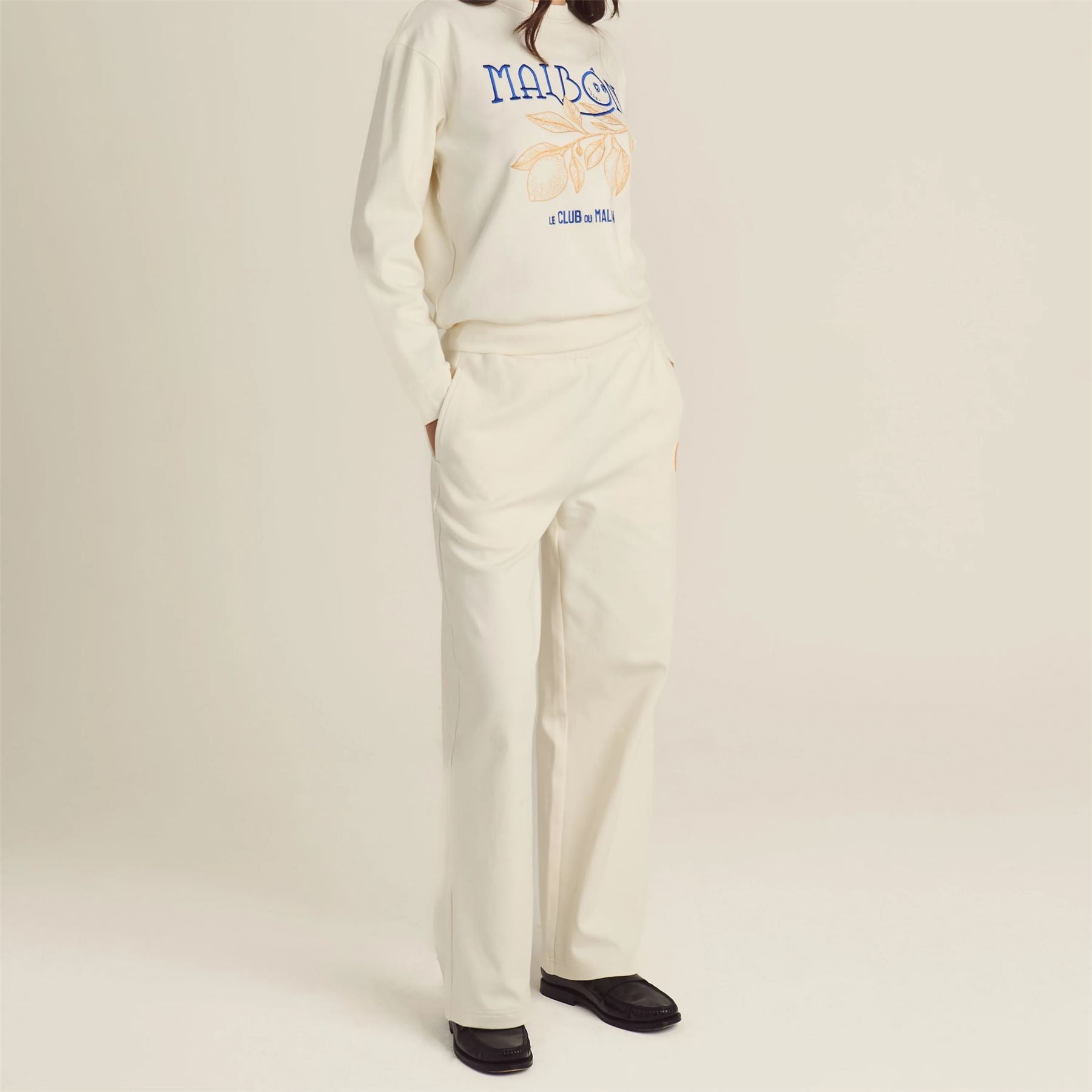 Womens Adeline Sweatpants Ivory