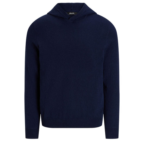 RLX Cashmere Pullover Hoodie Refined Navy - SS25