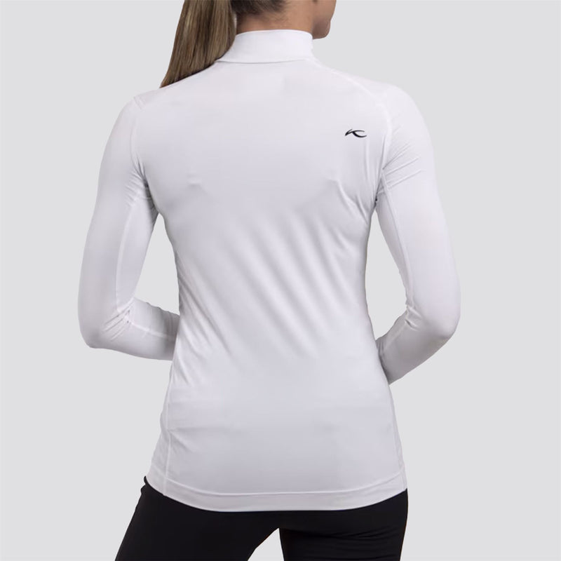 Womens Base Layer Turtleneck White