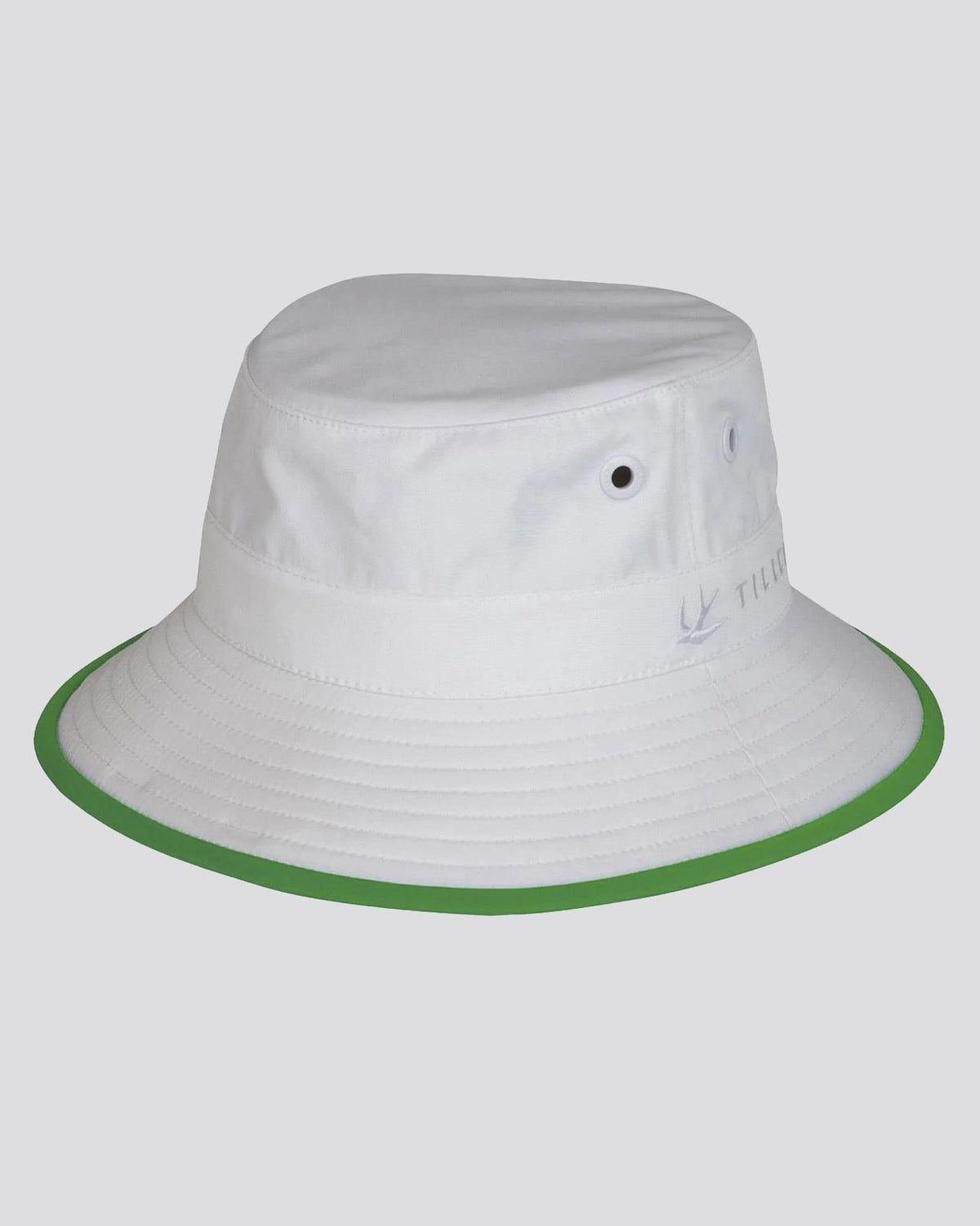Tilley Wide Brim Bucket Hat White/Green