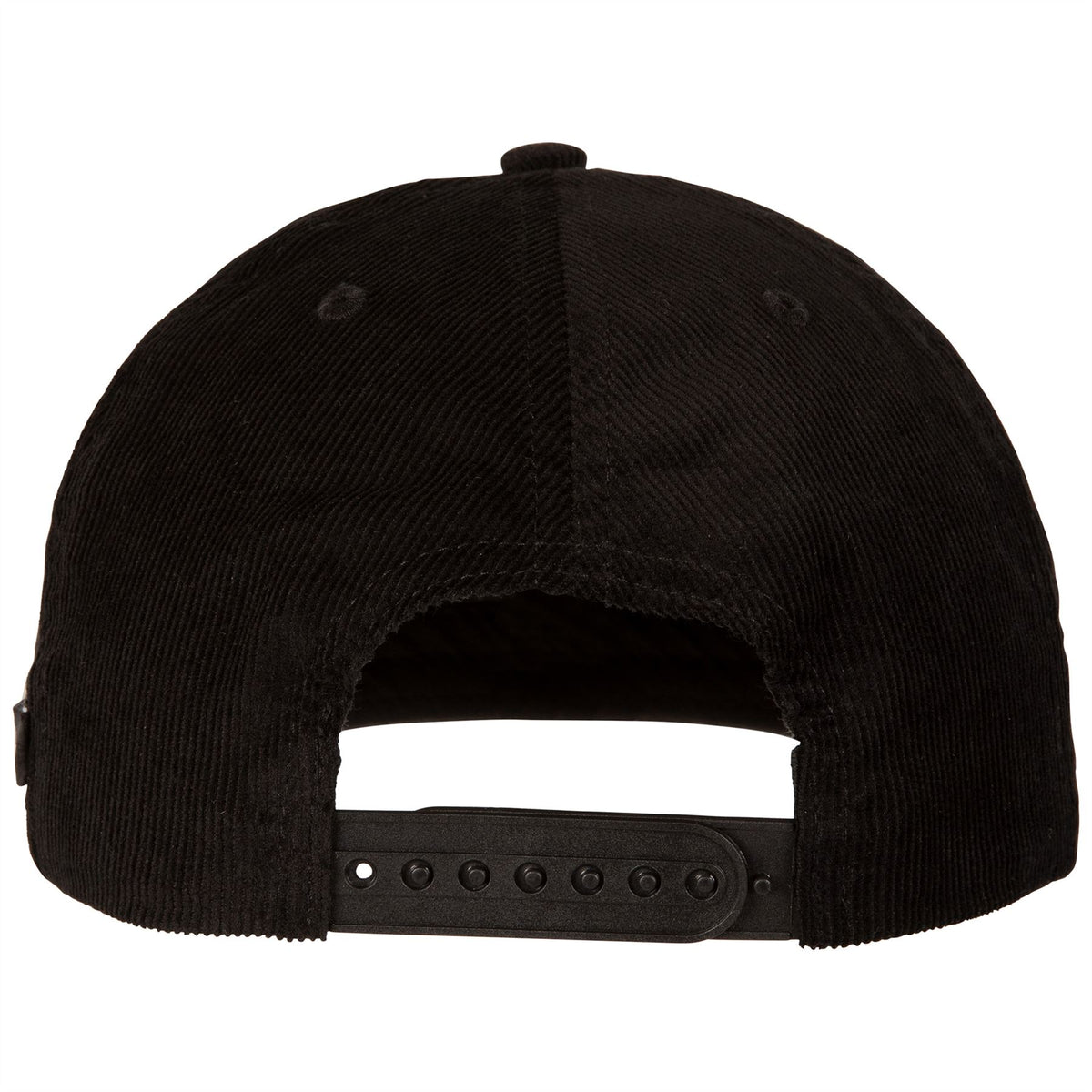 Honor Roll Corduroy Snap Back Black