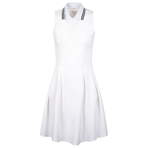 Womens Polo Dress White - AW24