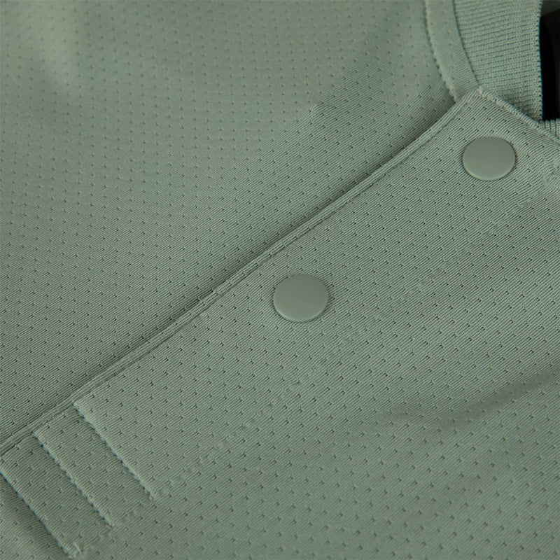 Pariq TOC Mesh Blade Collar Polo Open Green