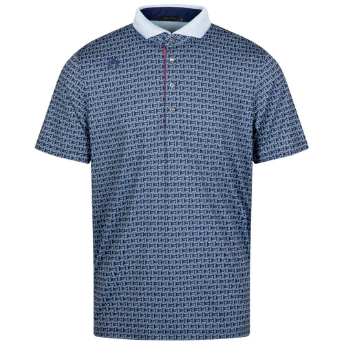 Monogram Polo Maltese Blue - SS25