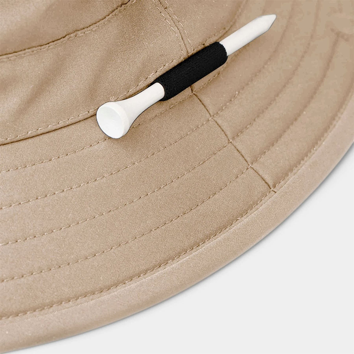 Golf Bucket Hat Light Tan