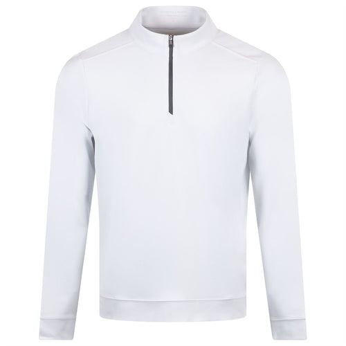 The Dawson Pullover Mid Layer White - SS25