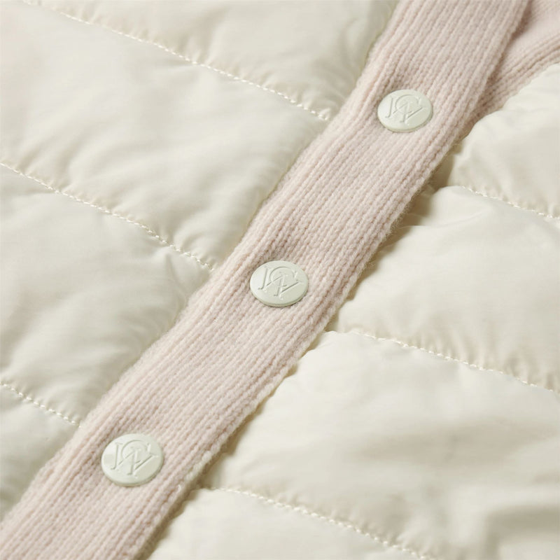 Womens Hallee Vest Pinky White