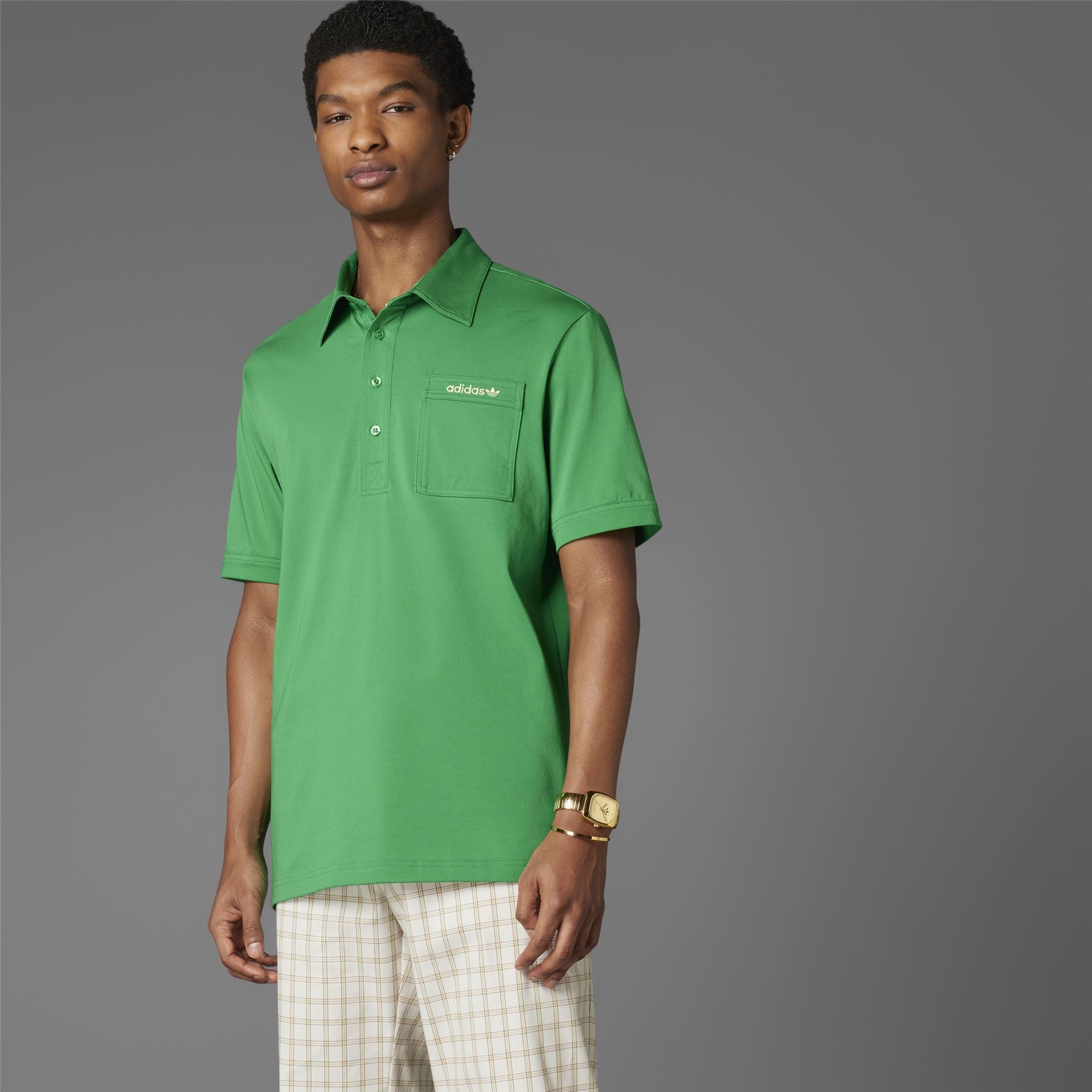 Archive Pocket Polo Green