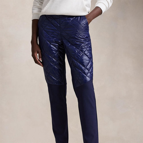 Womens RLX Digital Print Atheltic Pants Refined Navy