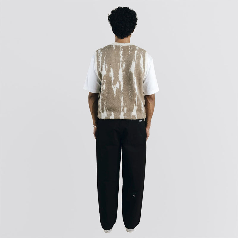 Cimarron Knit Vest Sweater Cream