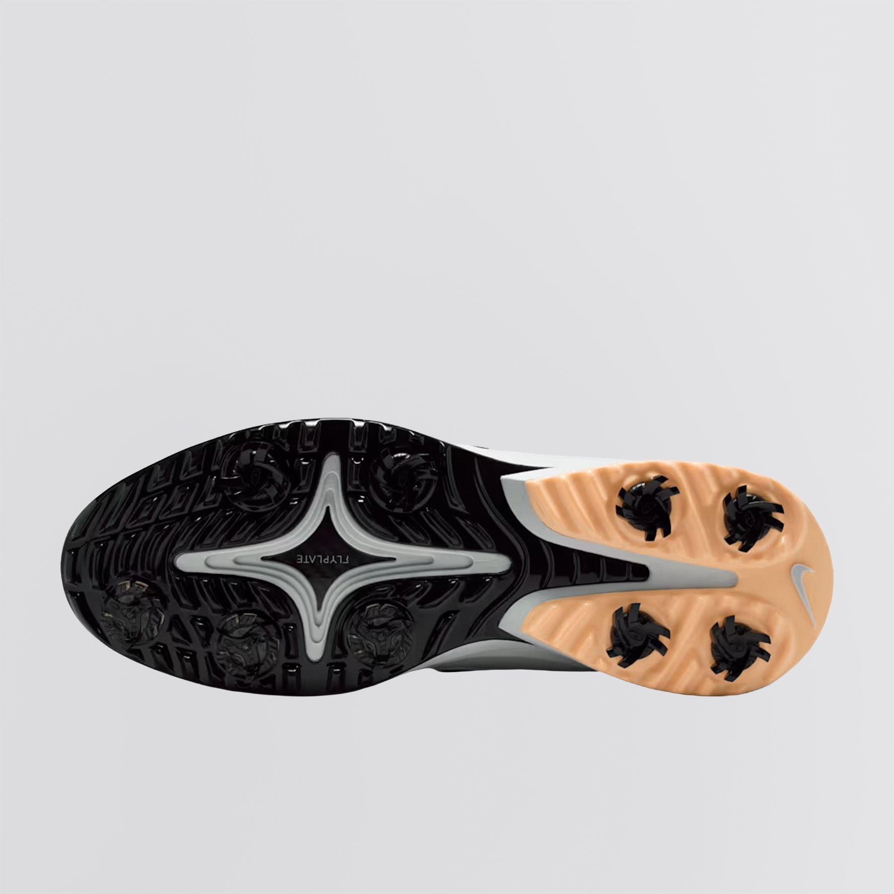Nike Victory 4 Golf Shoes Photon Dust/Black Tangerine Tint