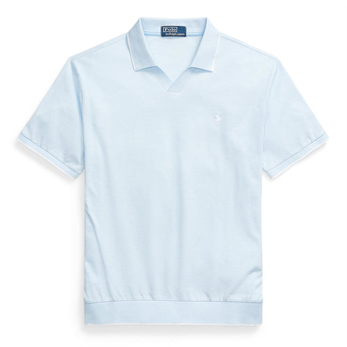 Polo Golf Johnny Collar Cotton Polo Office Blue/White - SS25