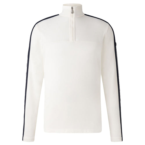 Georg Quarter Zip Mid Layer Off White - AW24