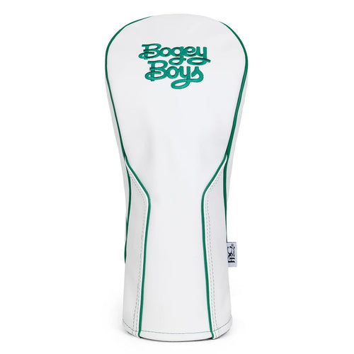 Stack Logo Driver Head Cover White - SU24