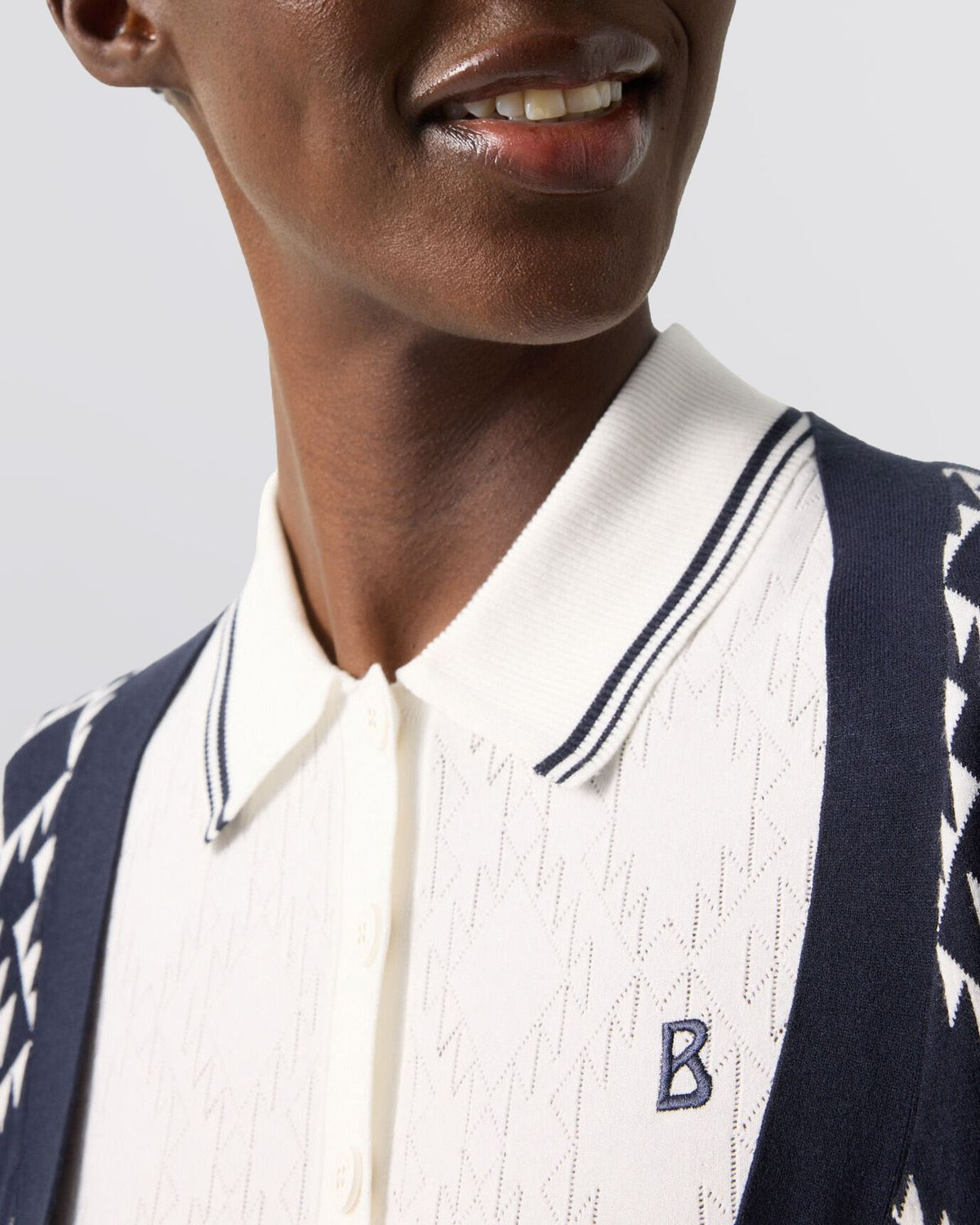 Womens Mandy Polo Off White