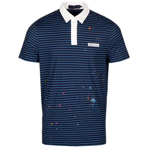 Jackson Polo Indigo Stripe
