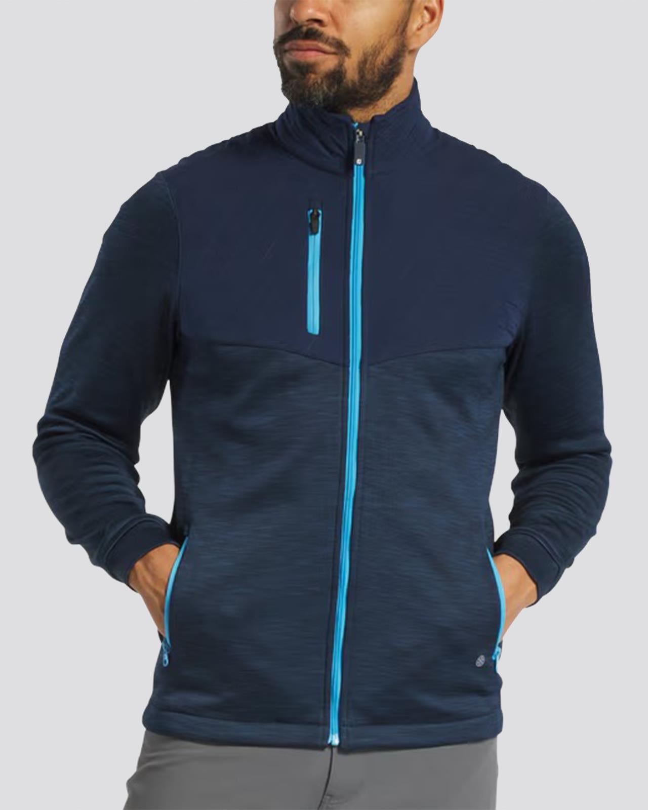 Thermo Hybrid Mid Layer Navy