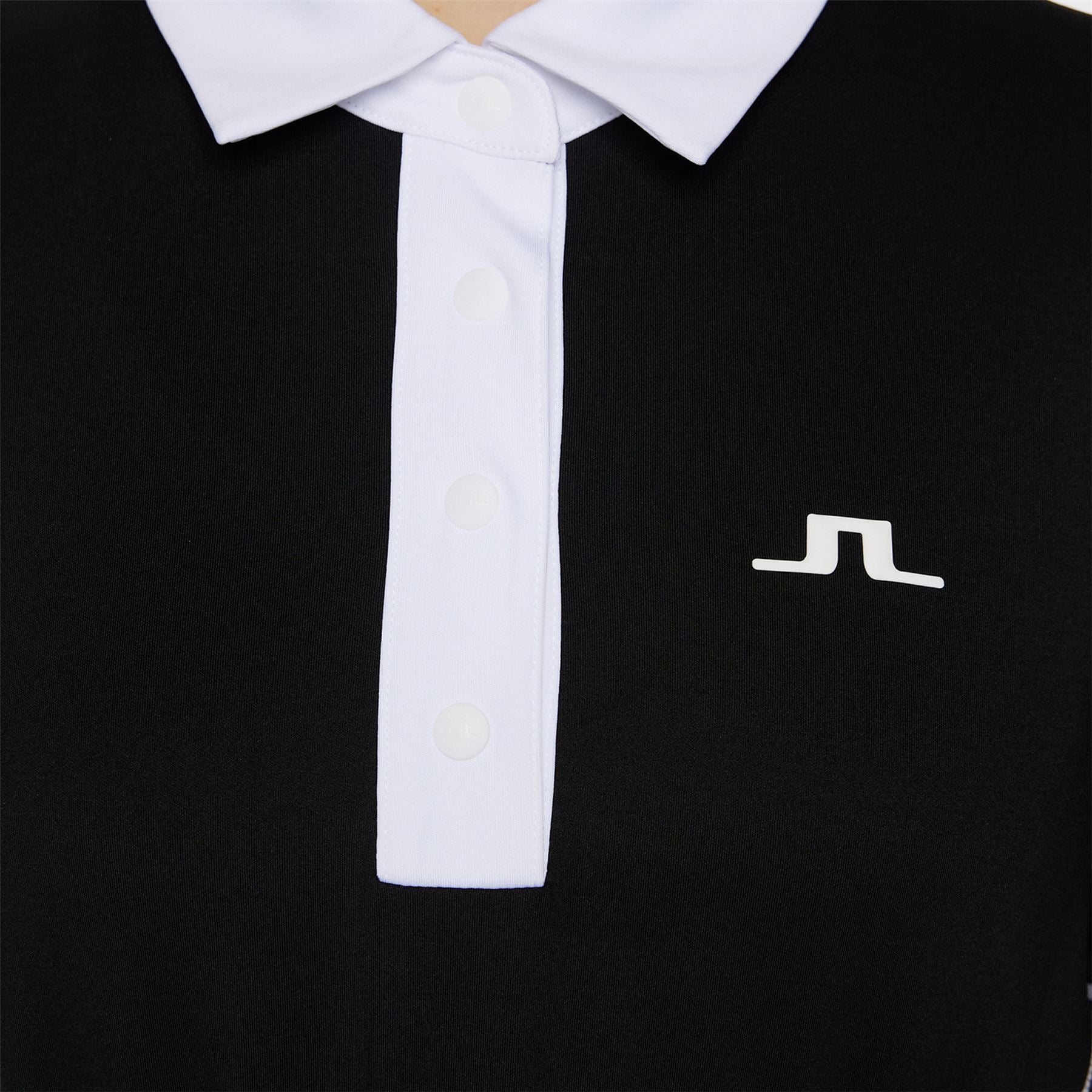 [J.LINDEBERG] SS25 NELLY GOLF DRESS BK / 税込み J.Lindeberg Nelly Soft Sculpt Jersey Dress Black