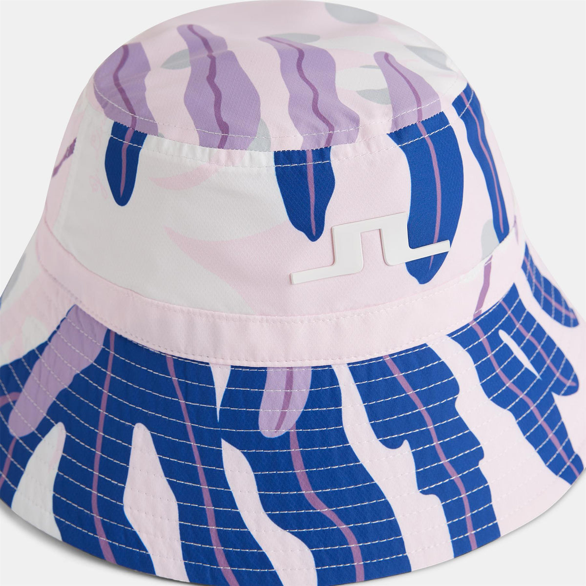 Keoni Bucket Hat Paradise Monstera Pink