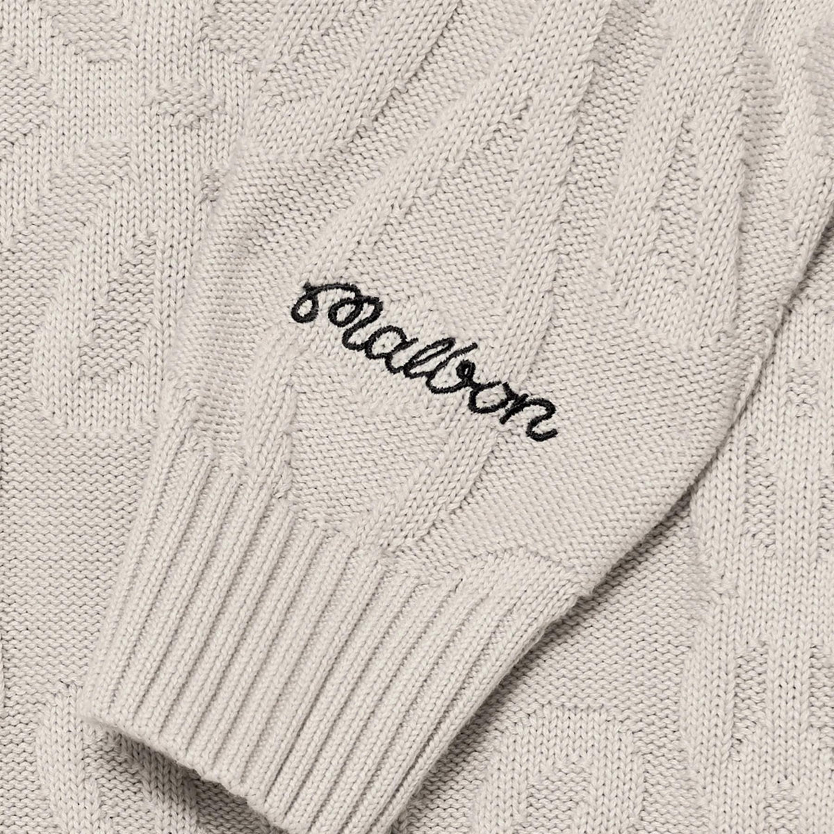 Monaco Knit Sweater Ivory