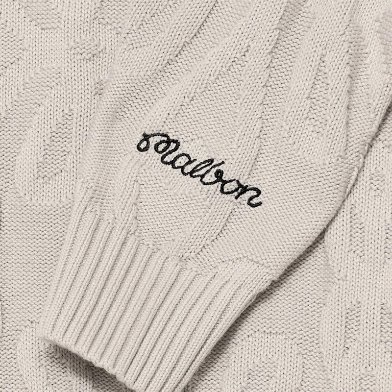 Monaco Knit Sweater Ivory