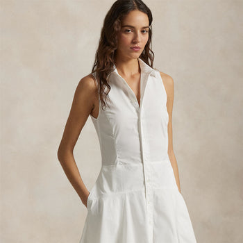 Ralph Lauren RLX SL Jenna Solid Dress Ceramic White Ralph Lauren RLX SL Jenna Solid Dress Ceramic White