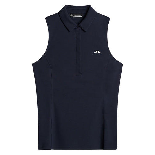 Womens Dena Sleeveless TX Jersey Top JL Navy
