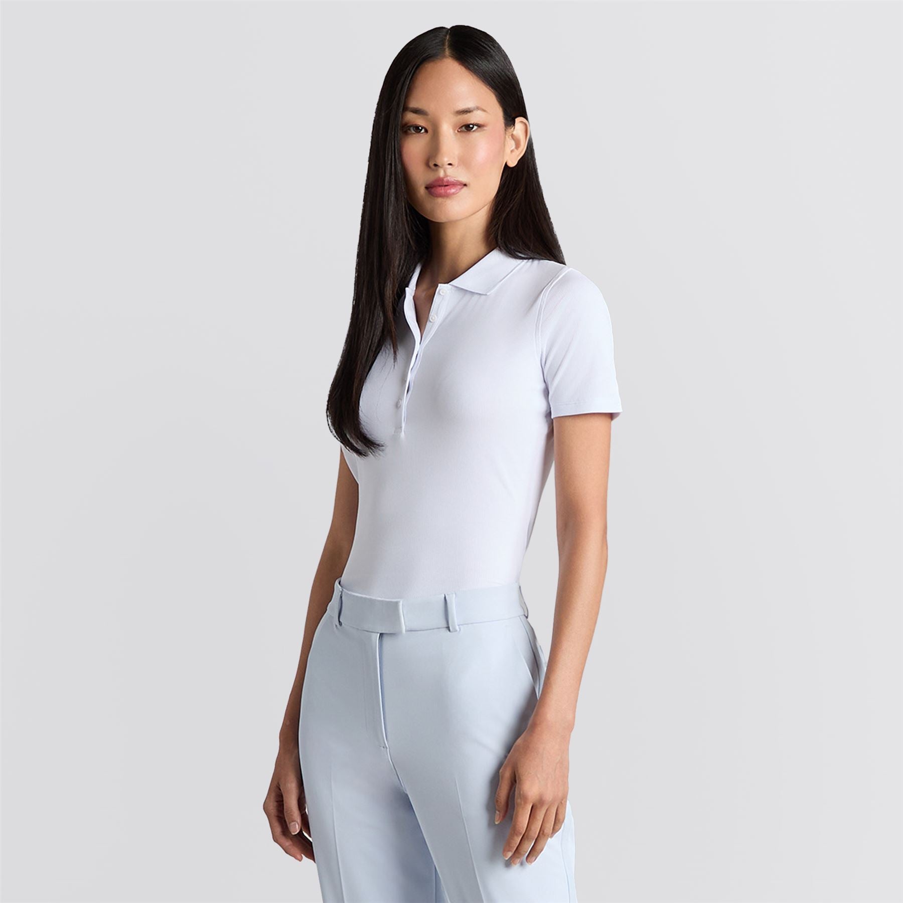 Tech Nylon Rib Polo Snow