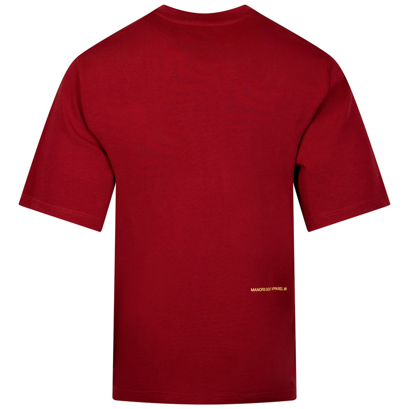 x Reebok I'll Walk Tee Burgundy