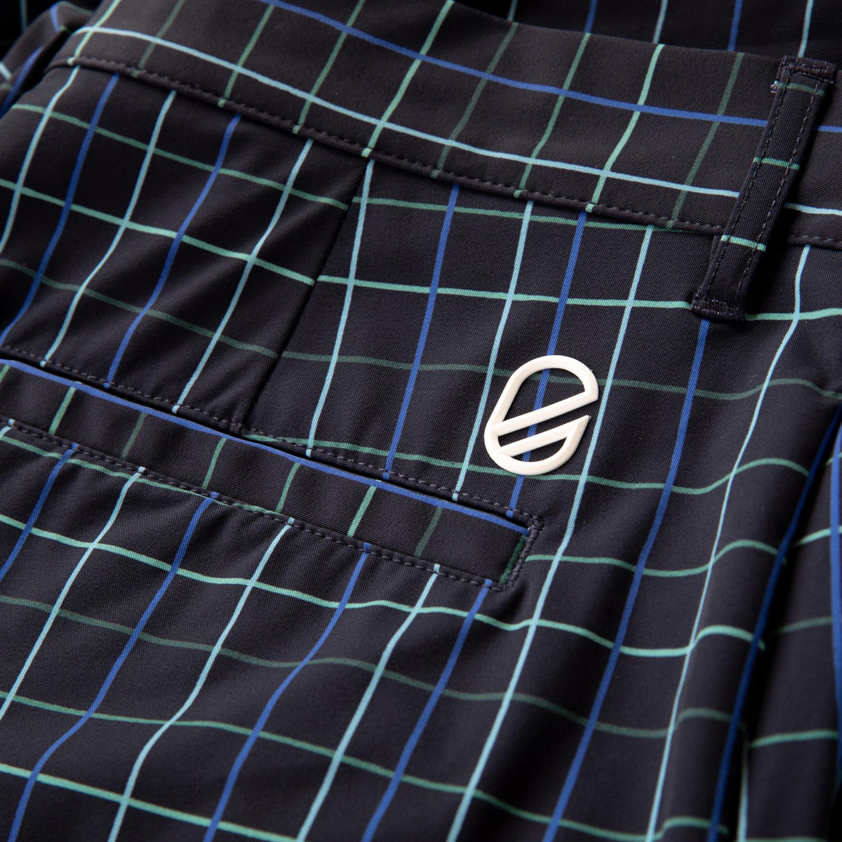 Chauncey Shorts Black Blue Combo