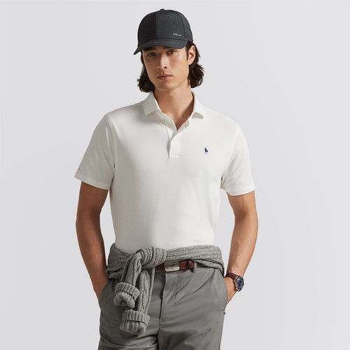 RLX Performance Pique Polo Ceramic White