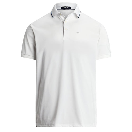 RLX Tailored Fit Air Tech Pique Polo Ceramic White Multi - SS25