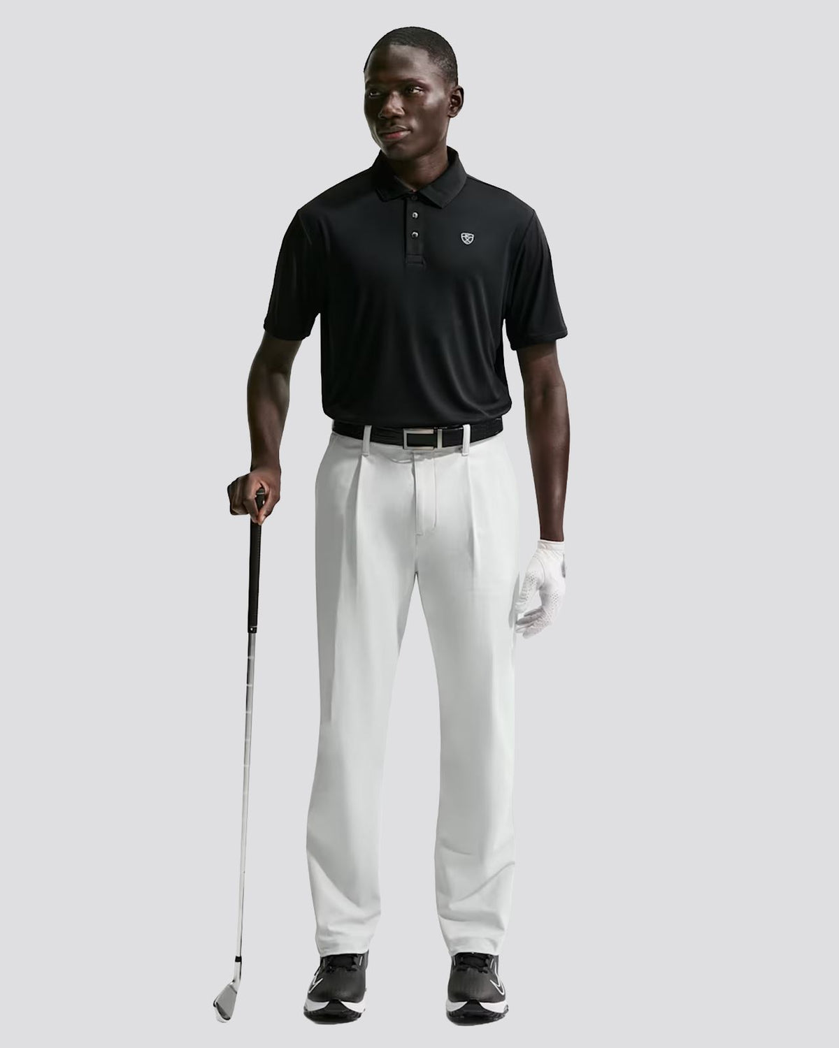 Dri-FIT Par 5 Solid Polo White/Black