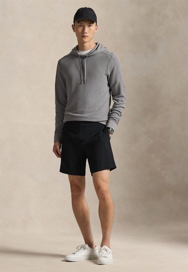 RLX Tech Waffle Pullover Perfect Grey
