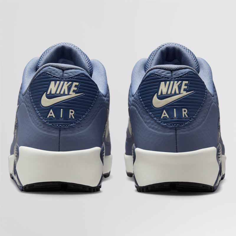 Air Max 90 Golf Shoes Ashen Slate/Sail/Diffused Blue