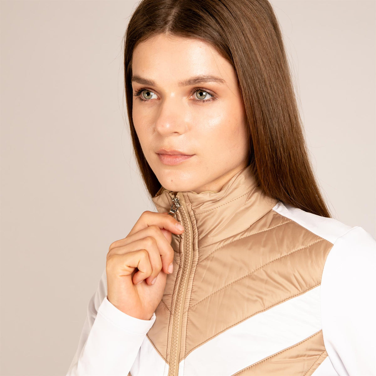 Womens The Player Jacket Khaki
