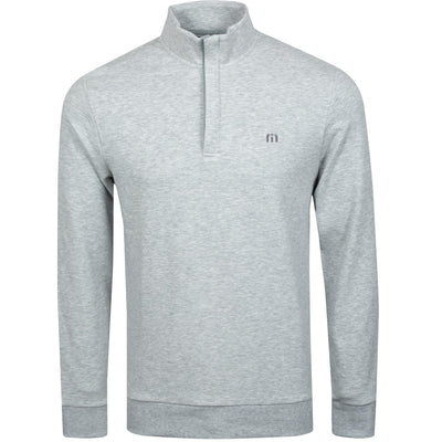 Cloud Quarter Zip Mid 2.0 Heather Light Grey