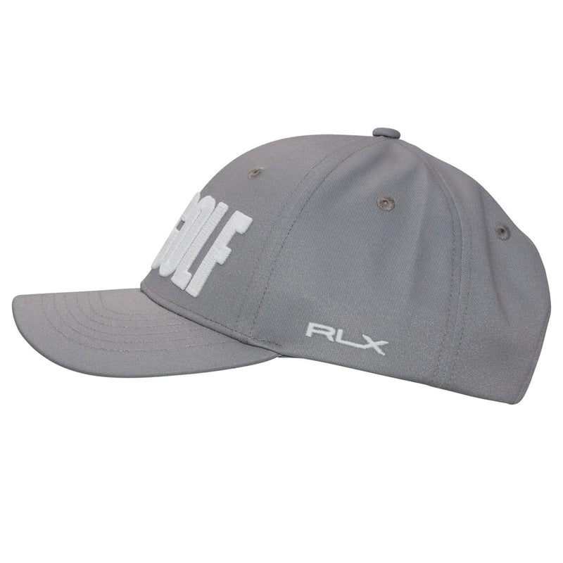 RLX Golf Logo Cap Peak Grey