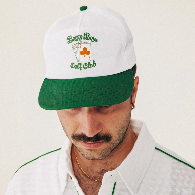 Royal Flush Hat White