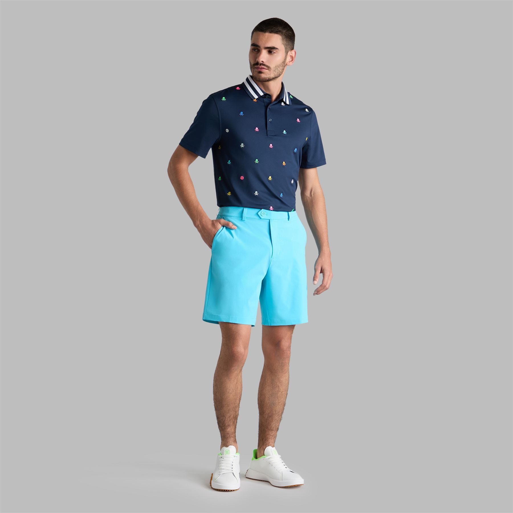 【G FORE】 SEASONAL GRAPHIC ROUND(MEN) /追跡付 Men's Golf Shoes – G/FORE