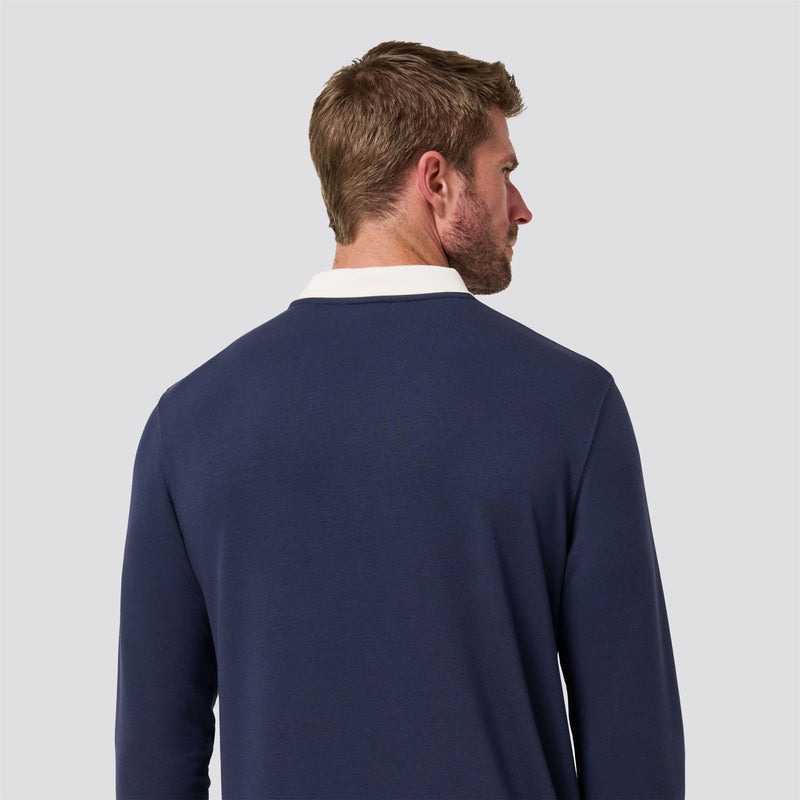 Amenities Collar Crew Sweater Total Eclipse