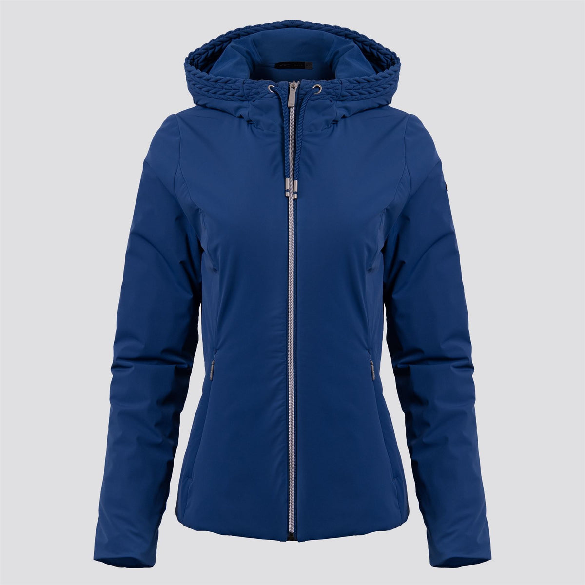 Womens Elevation Hooded Jacket Sapphire