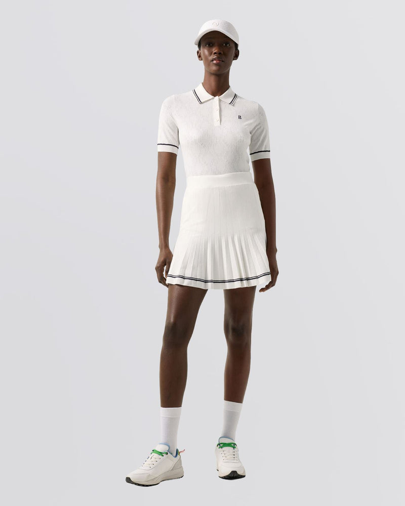 Womens Myra Skirt Off White