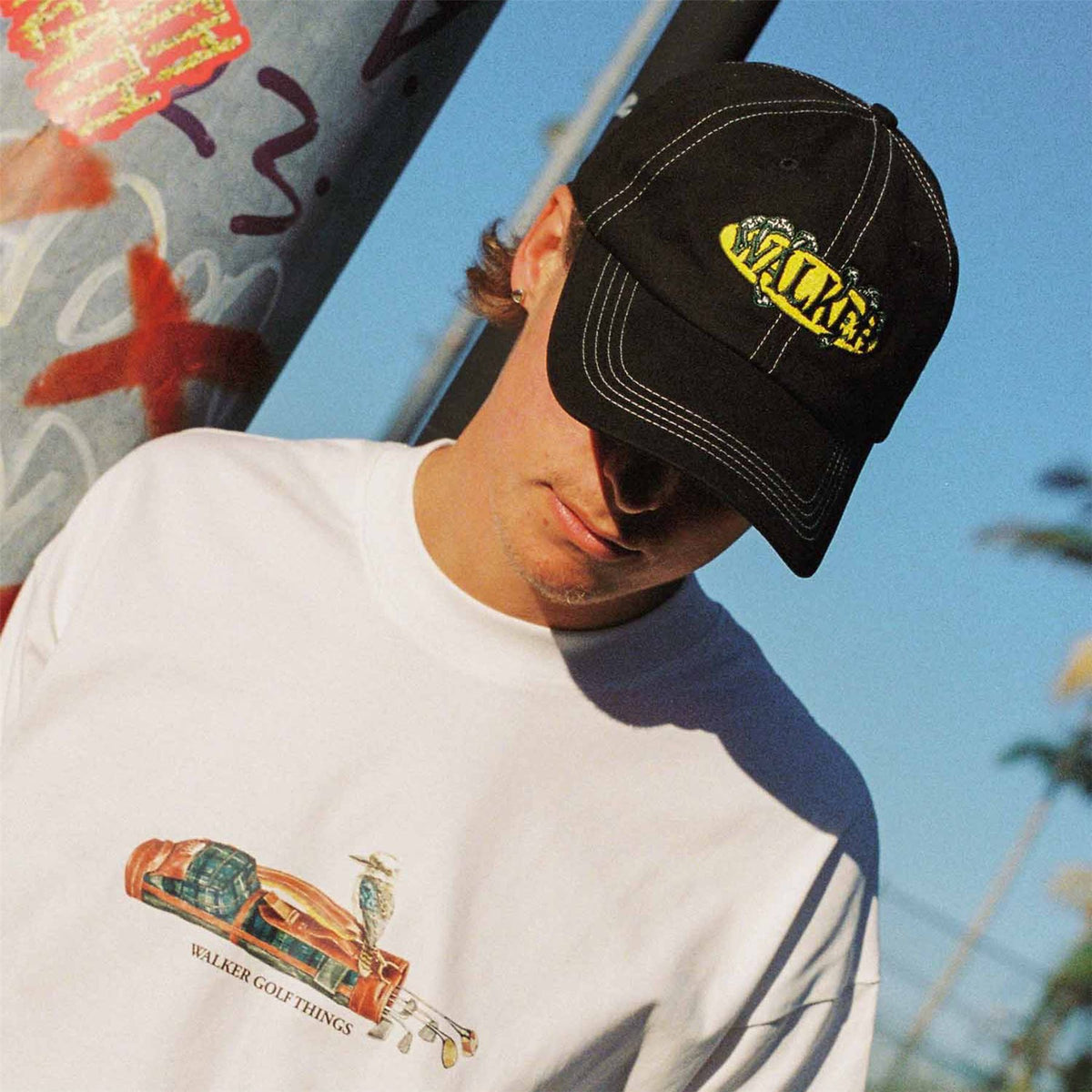 Carrier 6-Panel Cap Black