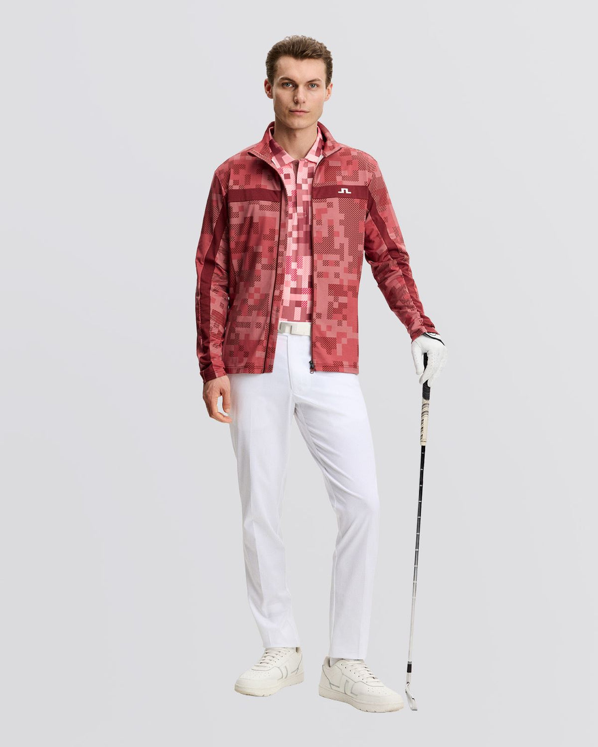 Bridger Tour Print Mid Layer Tour 26 Tonal Pink
