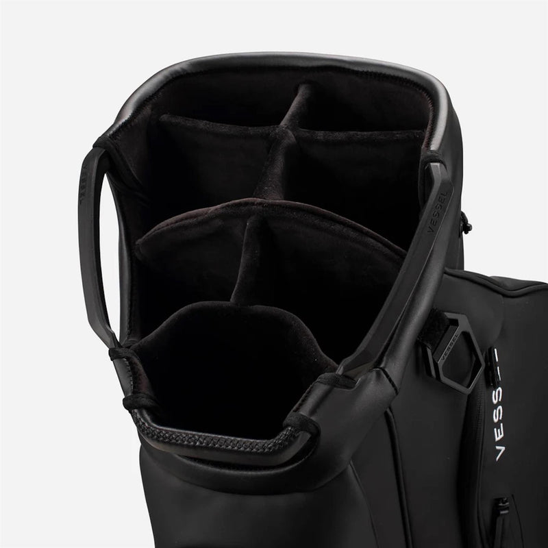 Lux 7-Way Cart Bag Black