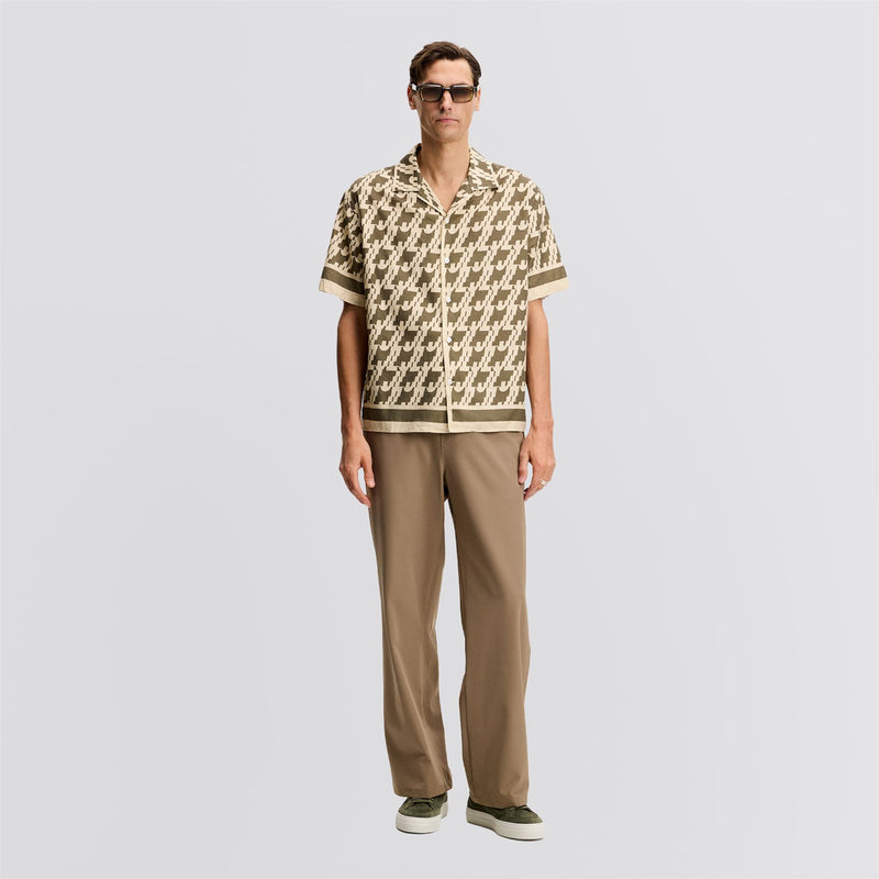 Ellis Border Resort Shirt JL Glitch Kalamata