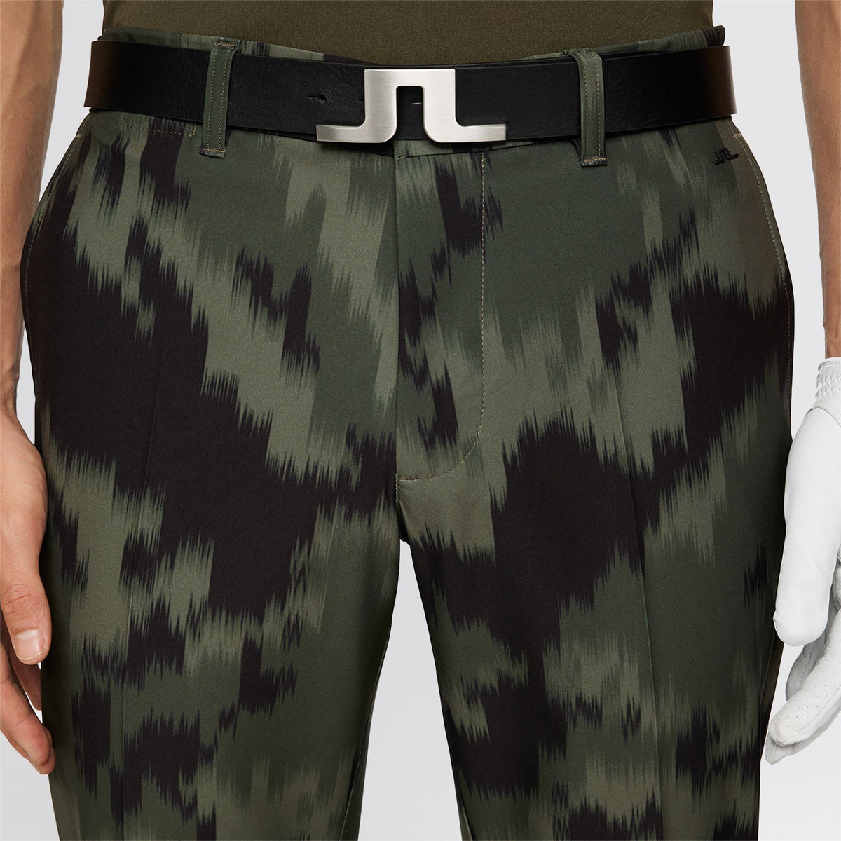 Ellott Print Pants Warp Forest