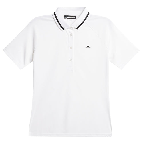 Womens Gunilla TX Jersey Polo White - AW24